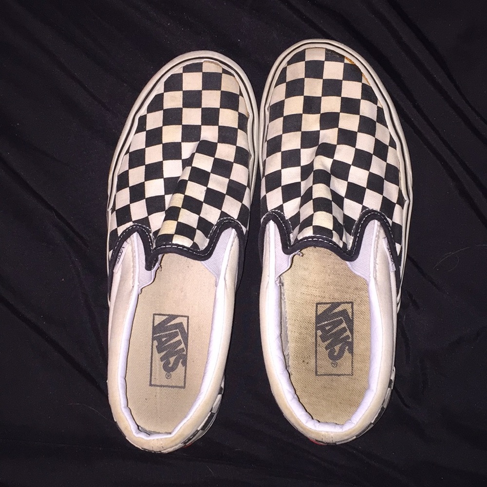 Checkered Vans